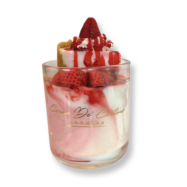 Strawberry Cheesecake Luxury Candle